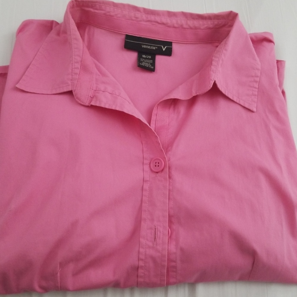 Venezia 3/4 Sleeve Button Down Shirt
